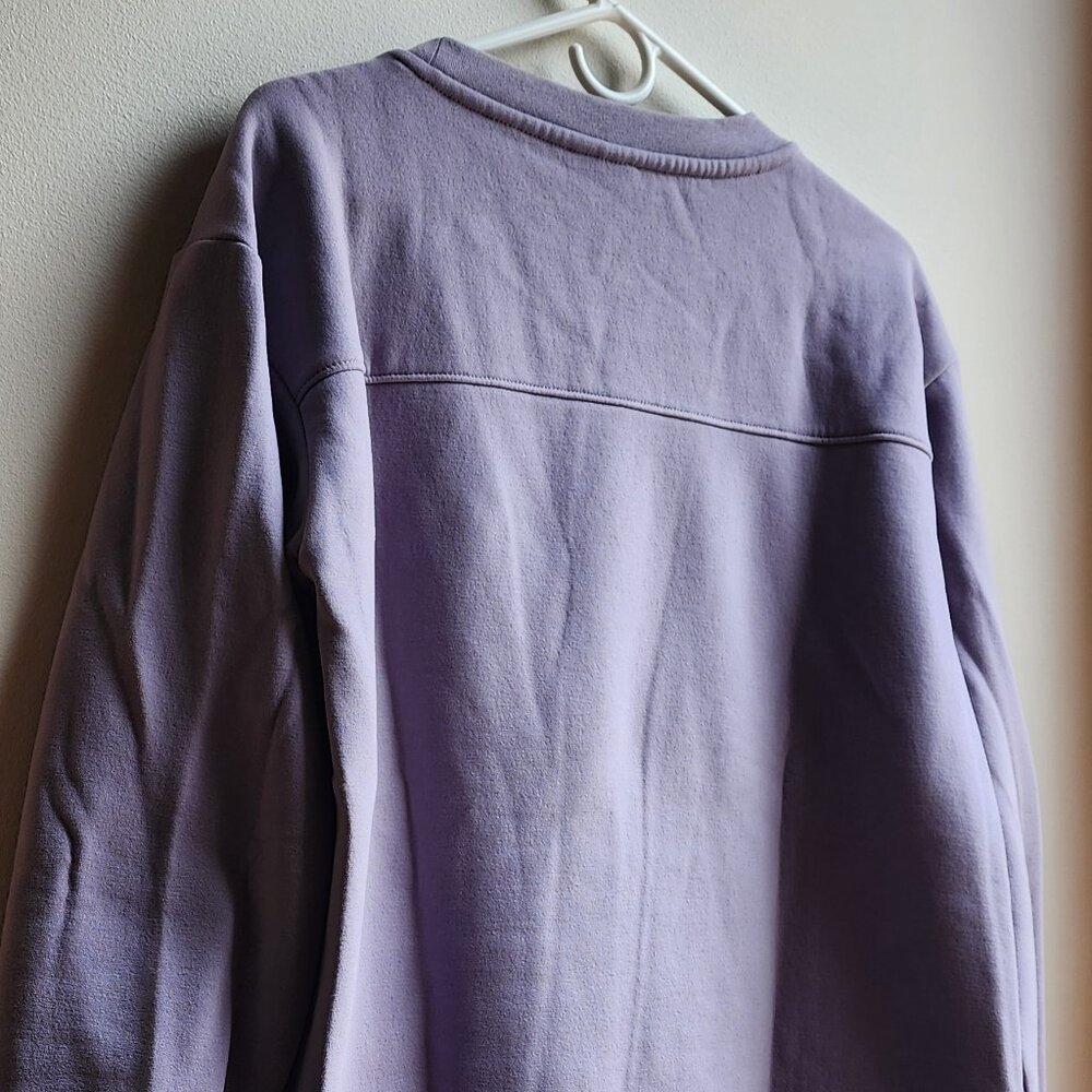 Mondetta Purple Kangaroo Pocket Sweatshirt Size Medium - Picture 12 of 16
